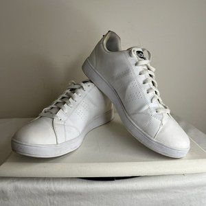 Adidas NEO Label Advantage Casual Tennis Sneaker F76598 Mens Size 13 White